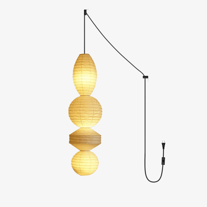 Ori Lantern Series Swag Pendant Lamp - Vakkerlight