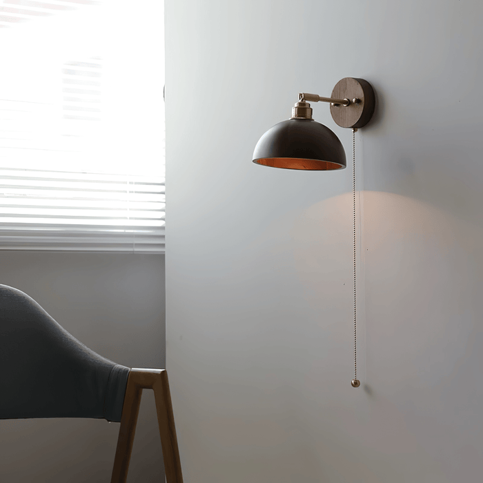 Vintage Wood Wall Lamp - Vakkerlight