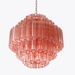 Pink Palermo Murano Chandelier-DWHOME