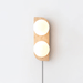 Elysian Travertine Plug - in Wall Light - Vakkerlight