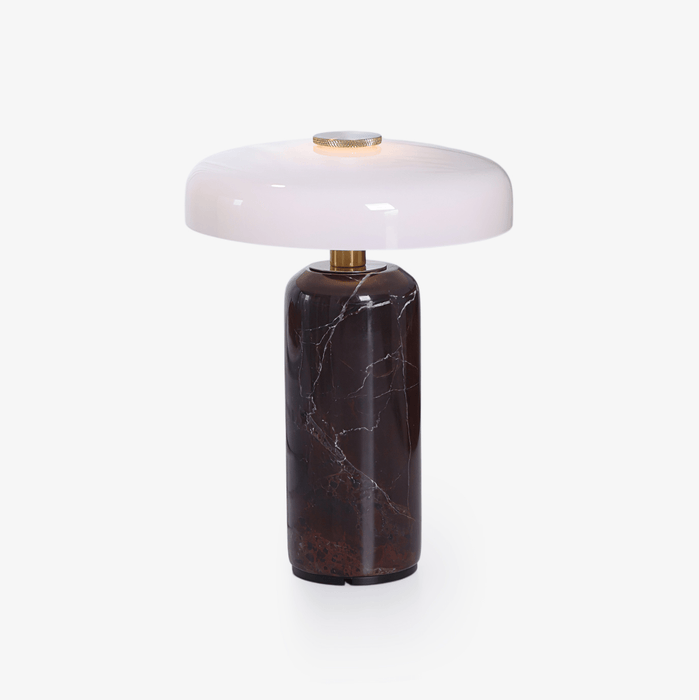 Lunara Marble Table Lamp-DWHOME