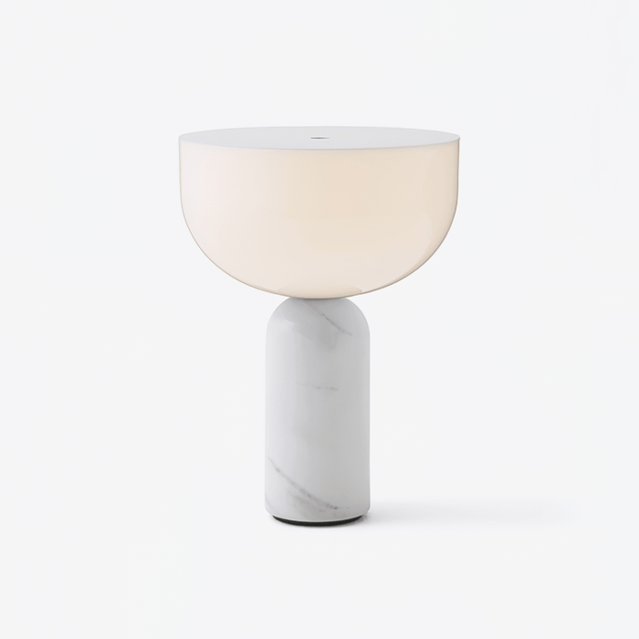 Arno Sphere Marble Table Lamp-DWHOME
