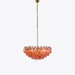 Pink Polygon Drop Chandelier - Vakkerlight