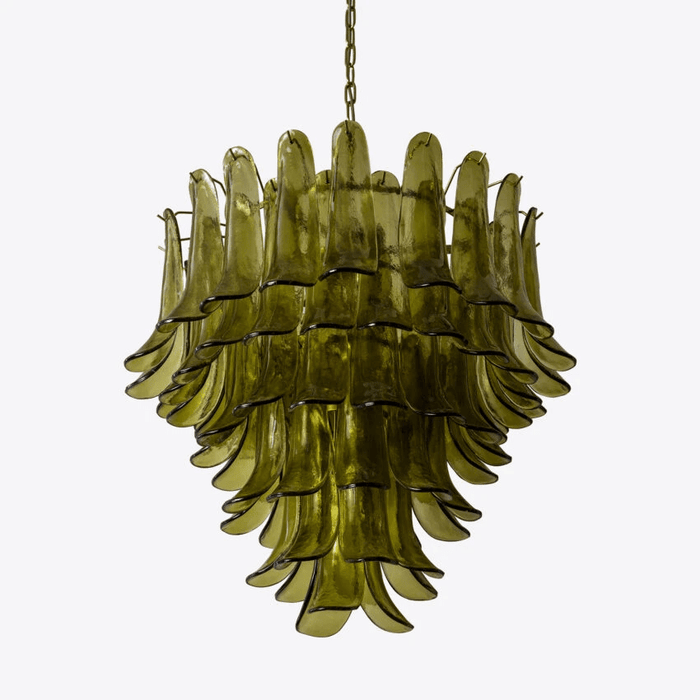 Green Petalo Chandelier-DWHOME