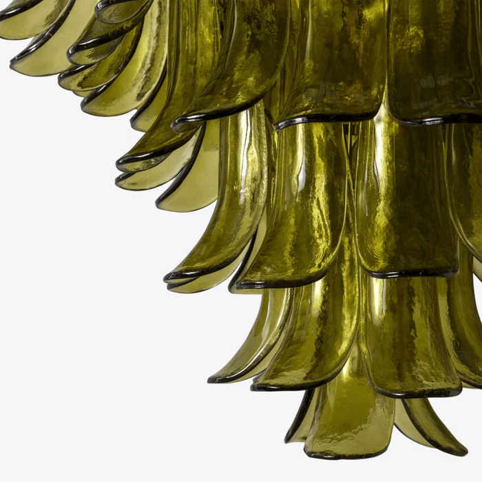 Green Petalo Chandelier-DWHOME