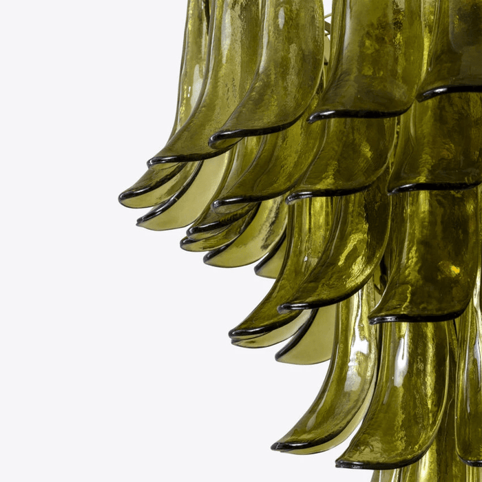 Green Petalo Chandelier-DWHOME