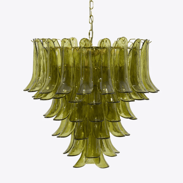 Green Petalo Chandelier-DWHOME