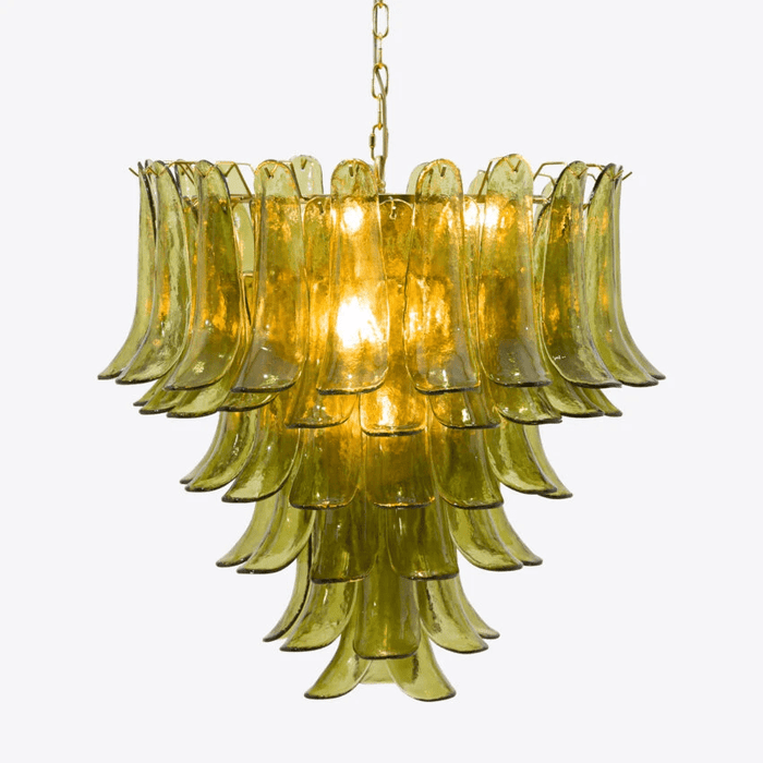 Green Petalo Chandelier-DWHOME