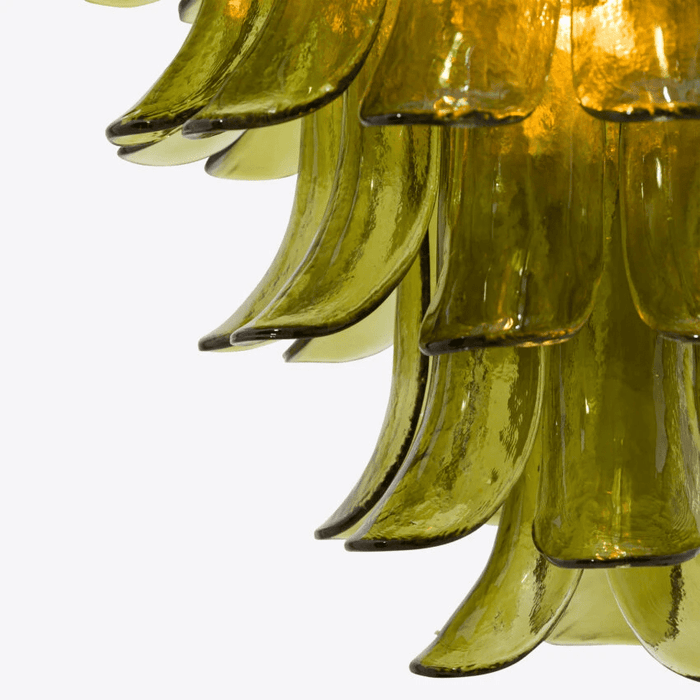Green Petalo Chandelier-DWHOME