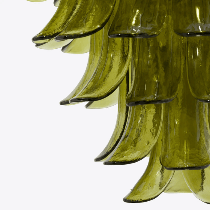 Green Petalo Chandelier-DWHOME