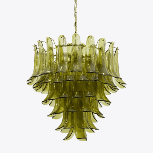 Green Petalo Chandelier - Vakkerlight