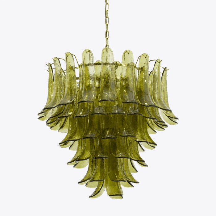 Green Petalo Chandelier-DWHOME