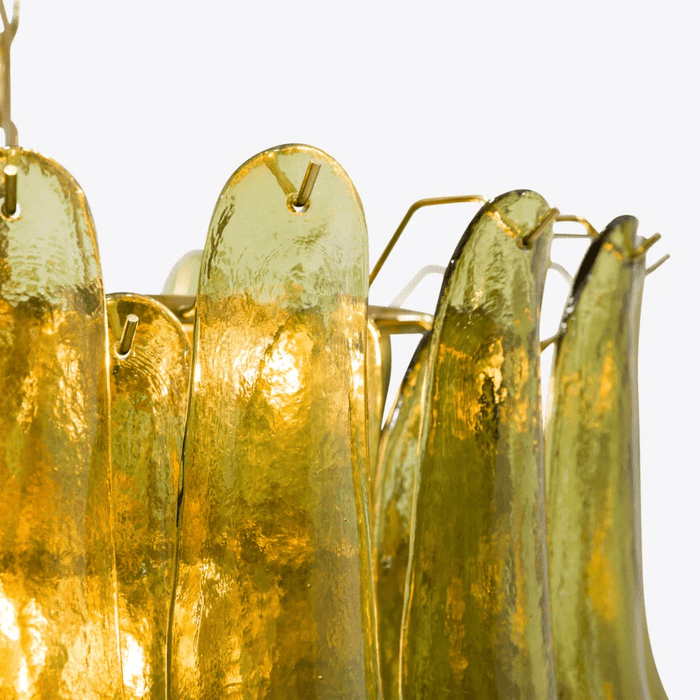 Green Petalo Chandelier-DWHOME