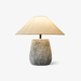 Callisto Ribbed Ceramic Table Lamp-DWHOME