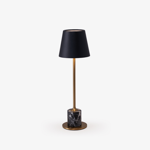 Lirio Mini Marble Table Lamp-DWHOME