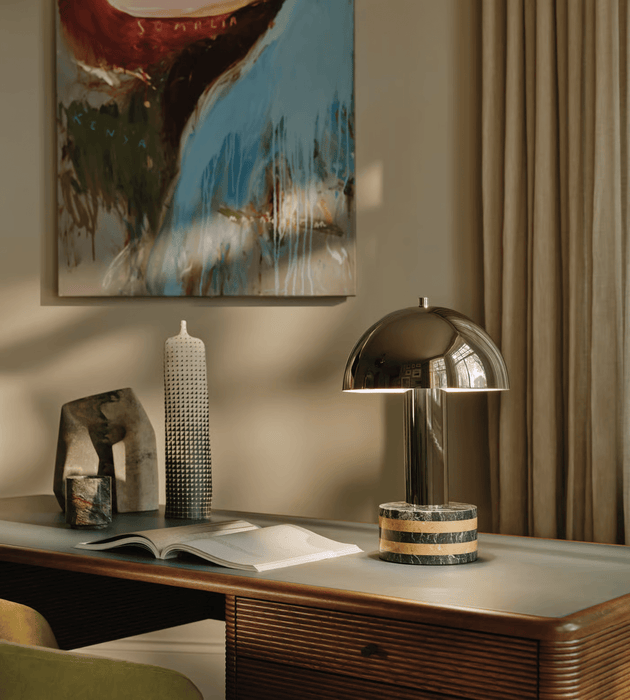 Luno Chrome Table Lamp - Vakkerlight