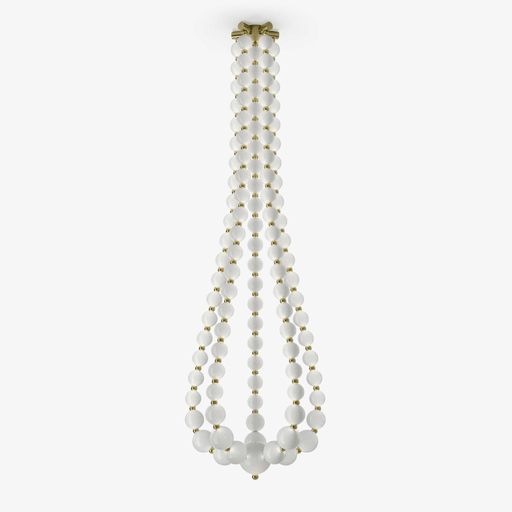 Halti Necklace Acrylic Chandelier - 