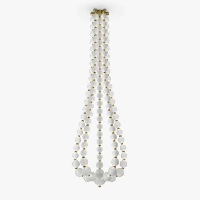 Halti Necklace Acrylic Chandelier - 