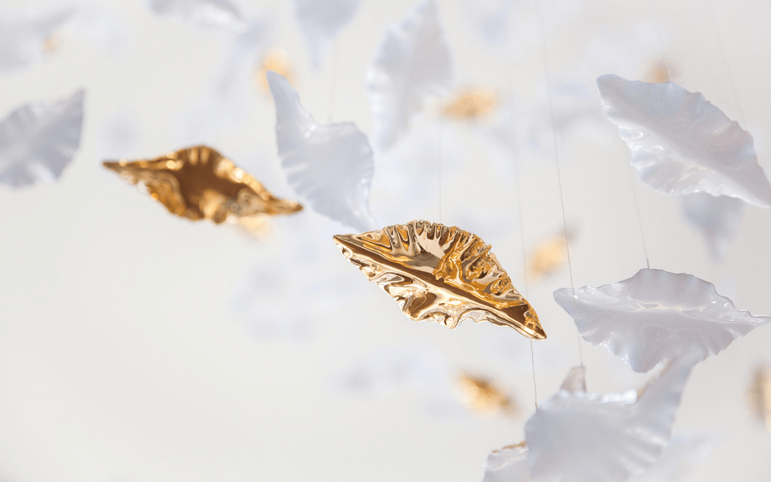 Leaf Twisted Sculptural Customize Chandelier - Vakkerlight