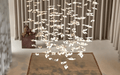 Leaf Twisted Sculptural Customize Chandelier - Vakkerlight