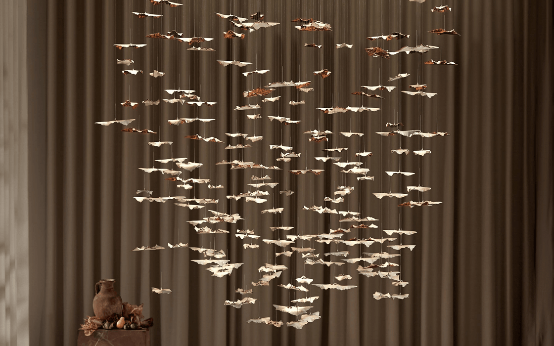 Leaf Twisted Sculptural Customize Chandelier - Vakkerlight