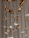 Leaf Twisted Sculptural Customize Chandelier - Vakkerlight
