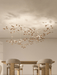 Leaf Twisted Sculptural Customize Chandelier