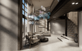 Clouds Iridescent Disc Chandelier - Vakkerlight