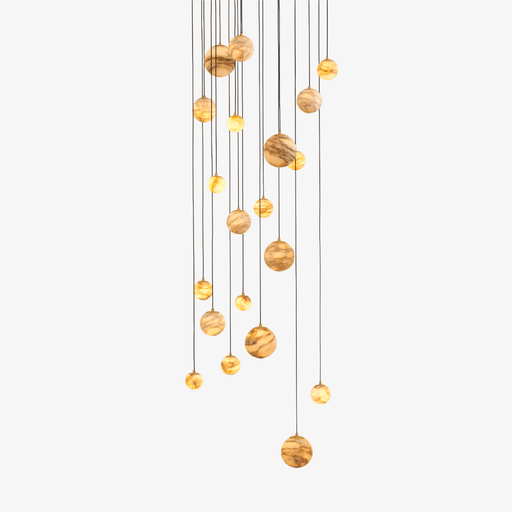 Sultana Alabaster Cluster Chandelier - 