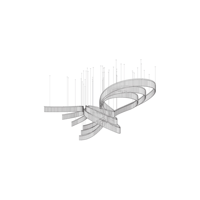 Crystal Spin Customize Chandelier - Vakkerlight