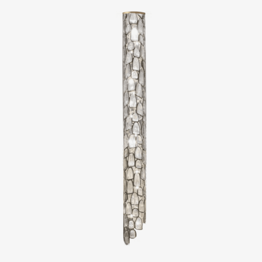 Crystal Mosaic Column Pendant Lamp - 