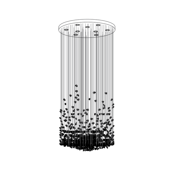 Raw Crystal Customize Chandelier - Vakkerlight