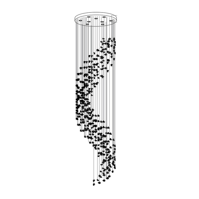 Raw Crystal Customize Chandelier - Vakkerlight