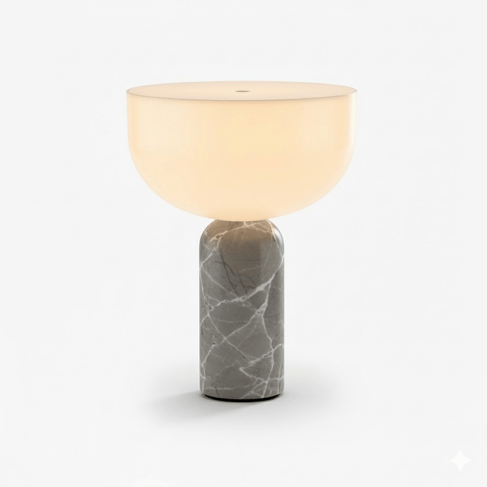 Arno Sphere Marble Table Lamp-DWHOME
