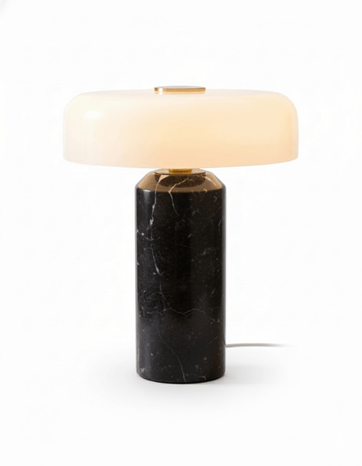 Lunara Marble Table Lamp-DWHOME