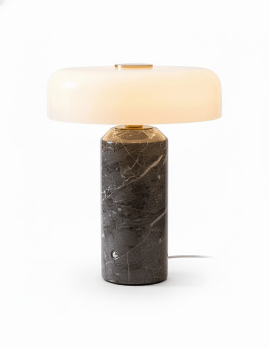 Lunara Marble Table Lamp-DWHOME