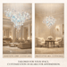 Iris Iridescent Blossom Chandelier - Vakkerlight