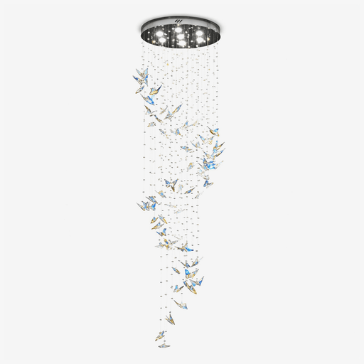 Crystalwing Butterfly Chandelier - 