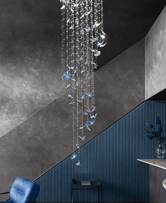 Crystalwing Butterfly Chandelier - Vakkerlight