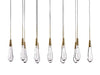 Soltaire Linear Chandelier 37"W-DWHOME