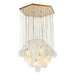 Moonshade Natural Marble Modern Chandelier-DWHOME