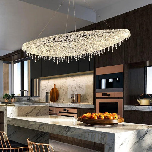 Alleri Crystal Chandelier For Dining Room - DWHOME