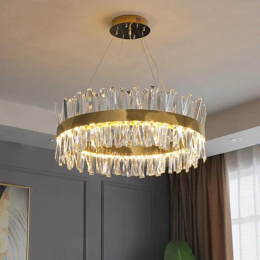 Calvi Crystal Chandelier-DWHOME