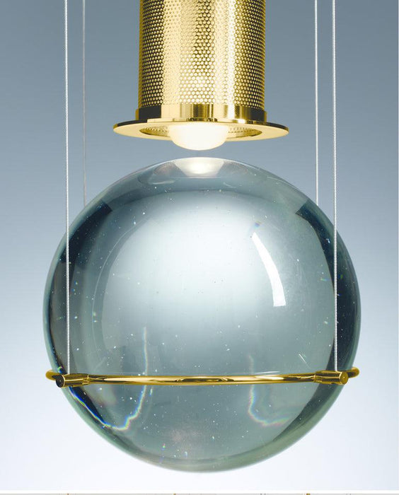 Opal round glass sphere midcentury pendant Light - DWHOME