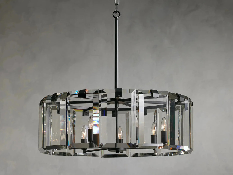Amaya Round Chandelier 5/7 Light-DWHOME