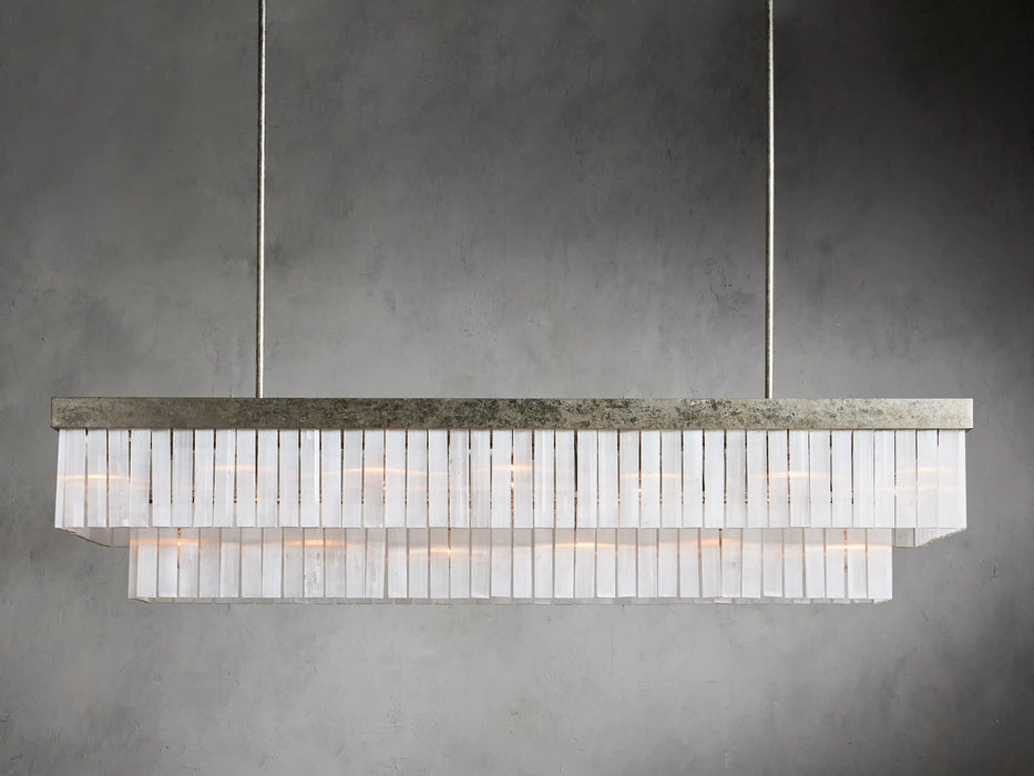 Cameron Rectangular Chandelier 49''59''-DWHOME