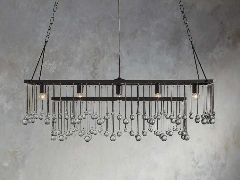 Aubrey Rectangular Chandelier 47''60''-DWHOME