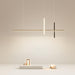 Modern Minimalist Long Line LED Chandelier - DWHOME