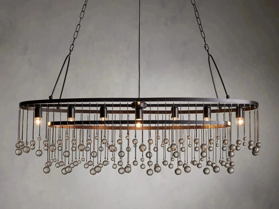 Aubrey Rectangular Chandelier 47''60''-DWHOME