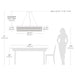 Crystal Kitchen Rectangle Chandelier 47" - DWHOME